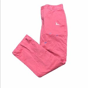 Vineyard Vines Men’s Pink Breaker Pants sz 35x32